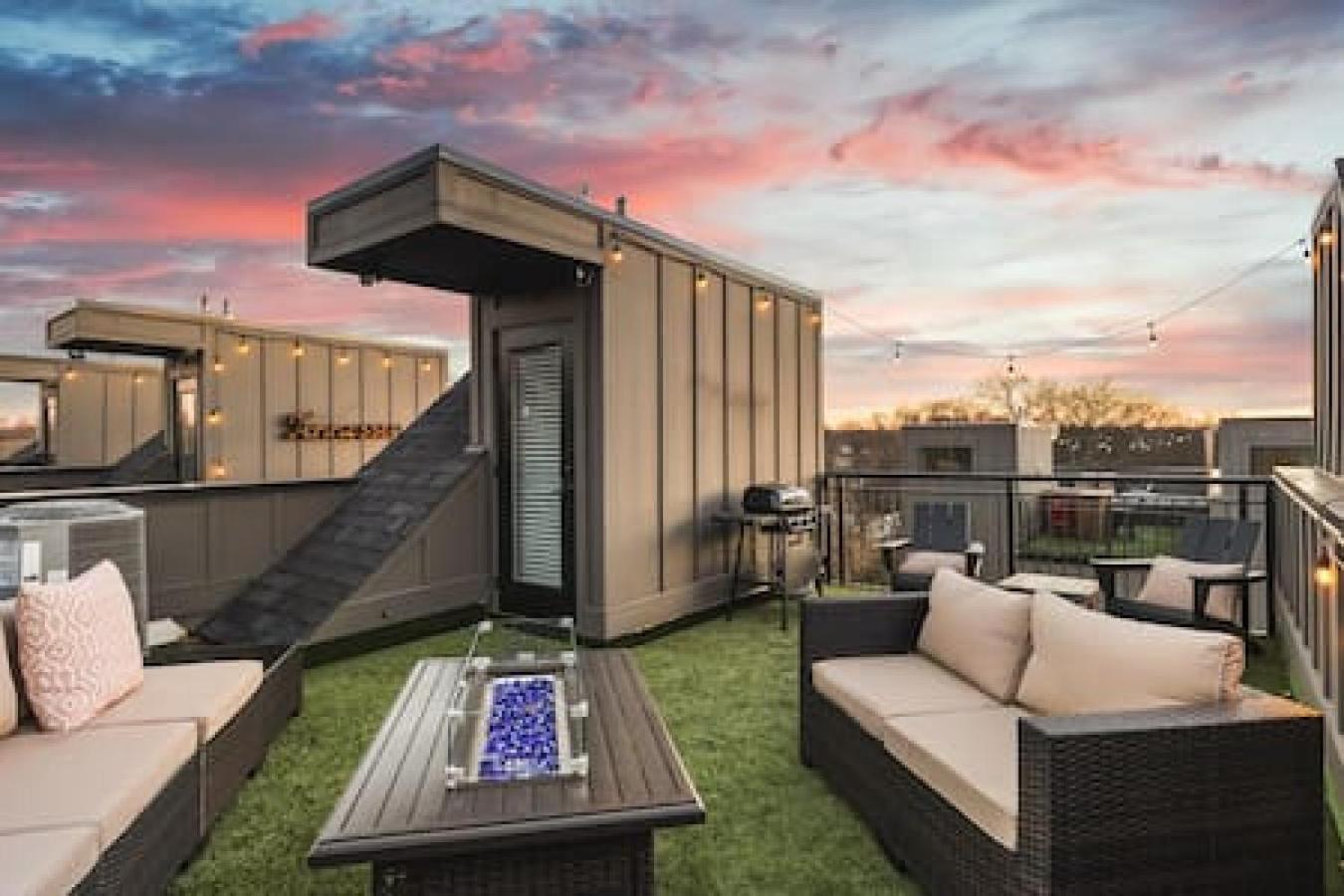 Spacious Home With Large Patio Rooftop Deck And Garage 纳什维尔 外观 照片